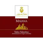 Leone de Castris Salice Salentino Rosso Maiana 2012 Front Label