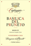 Cafaggio Toscana Basilica del Pruneto Merlot 2010 Front Label