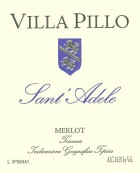 Villa Pillo Toscana Sant Adele Merlot 2013 Front Label