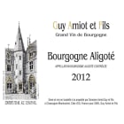 Guy Amiot Bourgogne Aligote 2012 Front Label