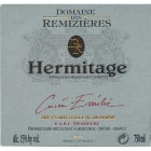 Domaine des Remizieres Cuvee Emilie Hermitage (Small Label Tear) 2008 Front Label