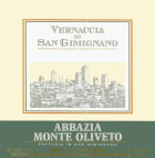Abbazia Monte Oliveto Vernaccia di San Gimignano 2012 Front Label