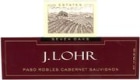 J. Lohr Estate Cabernet Sauvignon (half-bottle) 1998 Front Label