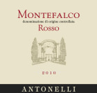Antonelli San Marco Montefalco Rosso 2010 Front Label