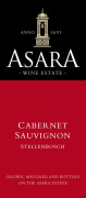 Asara Wine Estate Stellenbosch Cabernet Sauvignon 2003 Front Label