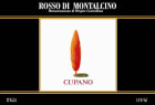 Azienda Agricola Cupano Rosso di Montalcino 2007 Front Label