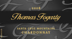 Fogarty Santa Cruz Mountains Chardonnay 2008  Front Label