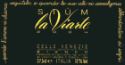 La Viarte Delle Venezie Sium Bianco 2004 Front Label