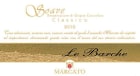 Azienda Agricola Marcato Soave Classico Le Barche 2010 Front Label