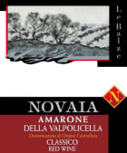 Azienda Agricola Novaia Amarone della Valpolicella Classico Le Balze Riserva 2005 Front Label