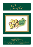 Pindar  Moscato 2014 Front Label