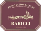 Baricci Colombaio Montosoli Rosso di Montalcino 2011 Front Label