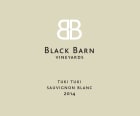 Black Barn Vineyards Sauvignon Blanc 2014 Front Label