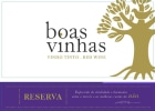 Boas Quintas Red Reserva 2009 Front Label