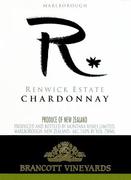 Brancott Renwick Chardonnay 1998 Front Label