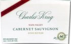 Charles Krug Vintage Select Cabernet Sauvignon 1986 Front Label