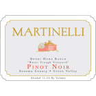 Martinelli Bondi Home Ranch Pinot Noir (1.5L Magnum - stained label) 2002 Front Label