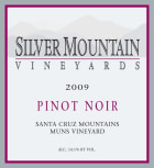 Silver Mountain Pinot Noir Muns Vineyard 2009 Front Label