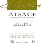 Cave de Turckheim Alsace Riesling 2014 Front Label