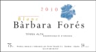 Celler Barbara Fores Blanc 2010 Front Label