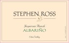Stephen Ross Jespersen Ranch Albarino 2015 Front Label
