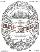 Chateau d'Estoublon Les Baux de Provence Rouge 2006 Front Label