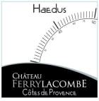 Chateau Ferry Lacombe Cotes de Provence Haedus Blanc 2011 Front Label