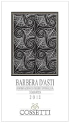 Cossetti Winery Barbera d'Asti 2012 Front Label