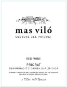 Costers del Priorat Mas Vilo 2013 Front Label