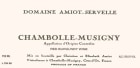 Domaine Amiot-Servelle  Chambolle-Musigny 2005 Front Label