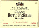 Domaine Bott Freres Cuvee Particuliere Pinot Gris 2015 Front Label