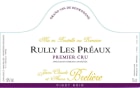 Domaine Breliere Rully Les Preaux Premier Cru 2008 Front Label