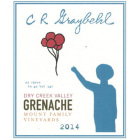 CR Graybehl Mounts Family Vineyards Grenache 2014 Front Label
