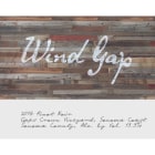 Wind Gap Gap's Crown Pinot Noir 2014 Front Label