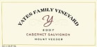Yates Family Vineyard Cabernet Sauvignon 2007 Front Label