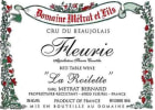 Domaine Metrat Fleurie La Roilette 2012 Front Label