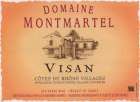 Domaine Montmartel Cotes du Rhone Villages Visan 2014 Front Label