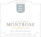 Domaine Montrose Chardonnay 2015 Front Label