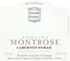 Domaine Montrose Cabernet Sauvignon Syrah 2013 Front Label