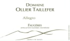 Domaine Ollier Taillefer Faugeres Allegro Blanc 2011 Front Label