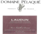 Domaine Pelaquie Cotes du Rhone Villages Laudun 2014 Front Label
