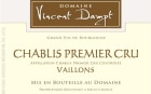 Domaine Vincent Dampt Chablis Vaillons Premier Cru 2015 Front Label
