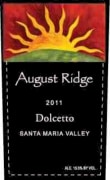 August Ridge Vineyards Dolcetto 2011 Front Label