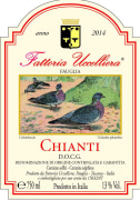 Fattoria Uccelliera Chianti 2014 Front Label