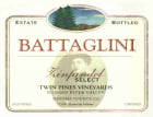 Battaglini Estate Winery Twin Pines Vineyards Select Zinfandel 2006 Front Label