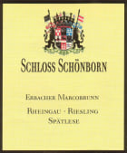 Graf von Schonborn Erbach Schloss Schonborn Erbacher Marcobrunn Spatlese Riesling 2005 Front Label