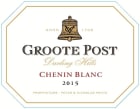 Groote Post Chenin Blanc 2015 Front Label