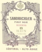 H. Lun Sandbichler Pinot Noir Riserva 2004 Front Label