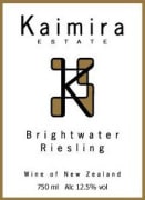 Kaimira Estate Wines Nelson Brightwater Riesling 2014 Front Label