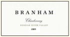 Branham Estate Wines Chardonnay 2009 Front Label